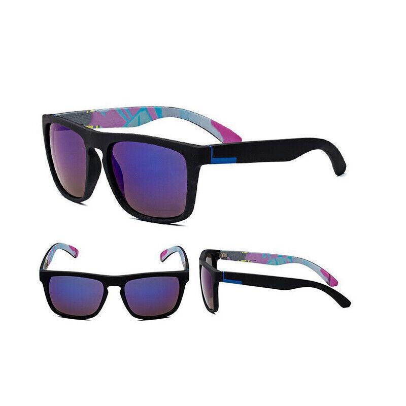 Polarized Mens Sunglasses Polarised Square Frame Glasses Sports - 7