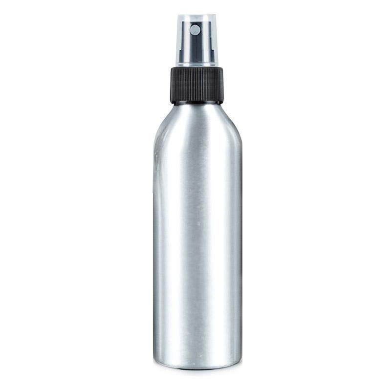 10pcs Travel Size Refillable Aluminum Spray Bottles Toner Cleaning Solution Mist - 10pcs-250ml