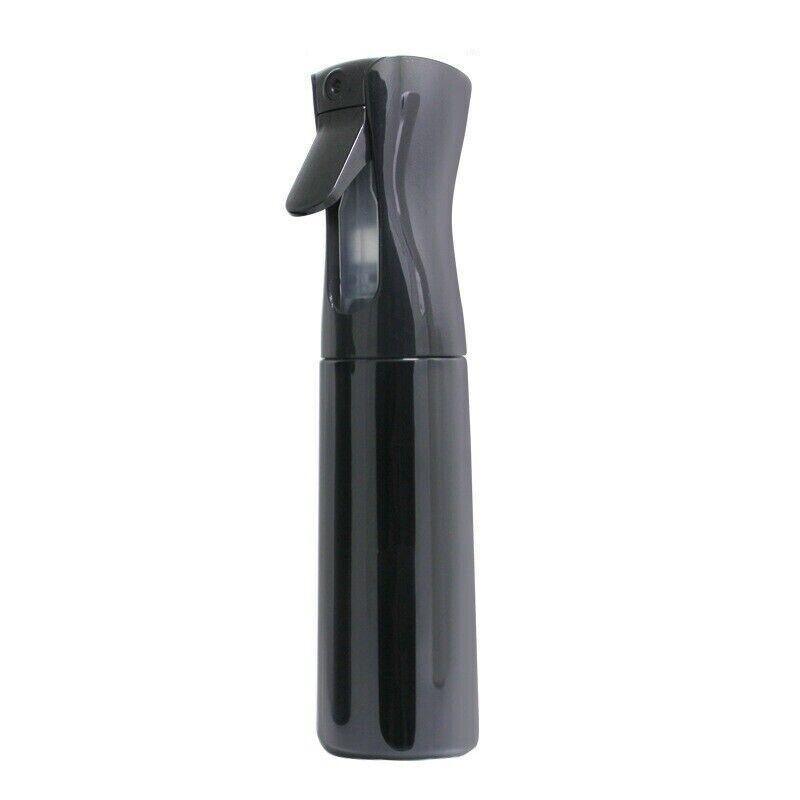 500ML Continuous Spray Bottle Ultra Fine Mist Dispenser Sanitizer Salon - Black
