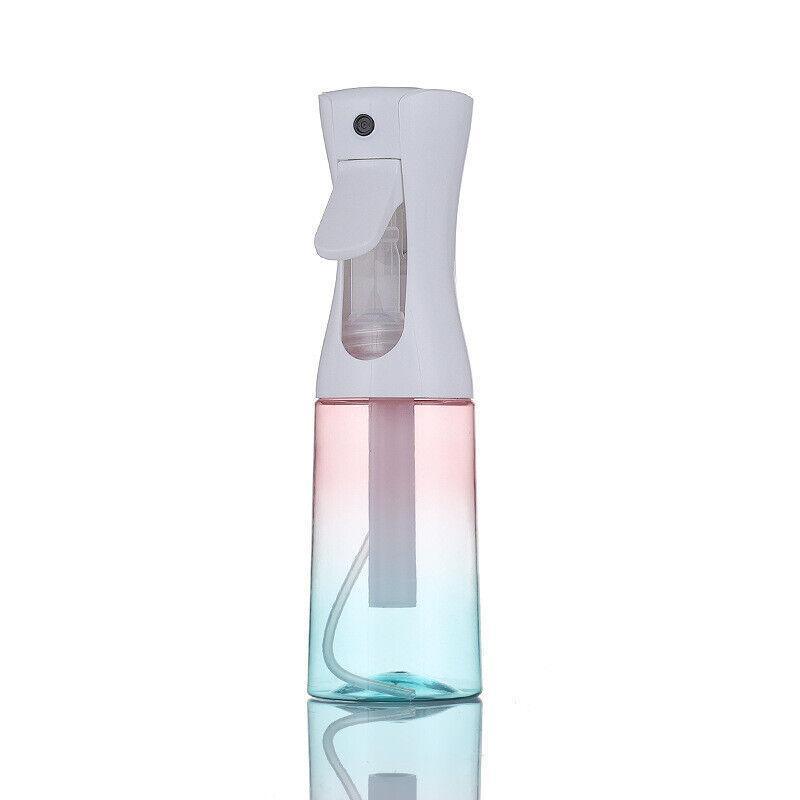 300ml Continuous Spray Bottle Ultra Fine Mist Dispenser Sanitizer Salon - Colourful