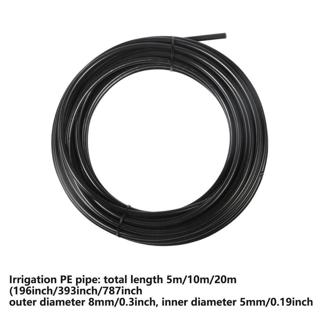 5M 10M 20M Garden Watering System Adjustable Spray Irrigation Hose Sprinkler - 20m