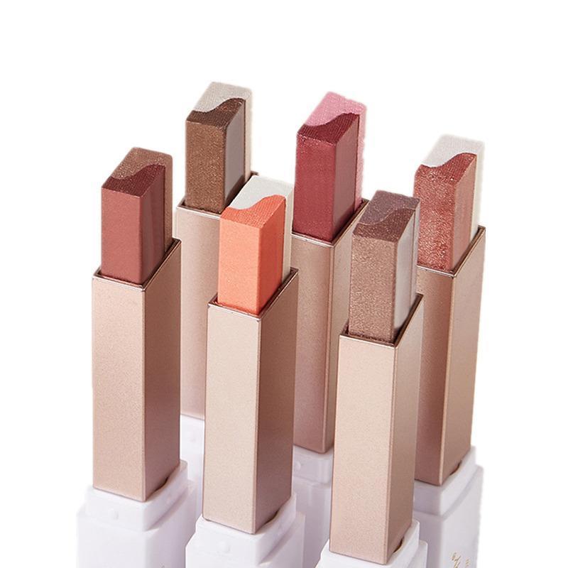 Glitter Double Colour Gradient Eyeshadow Stick Two Tone Eye Shadow Pen Cosmetics - 5