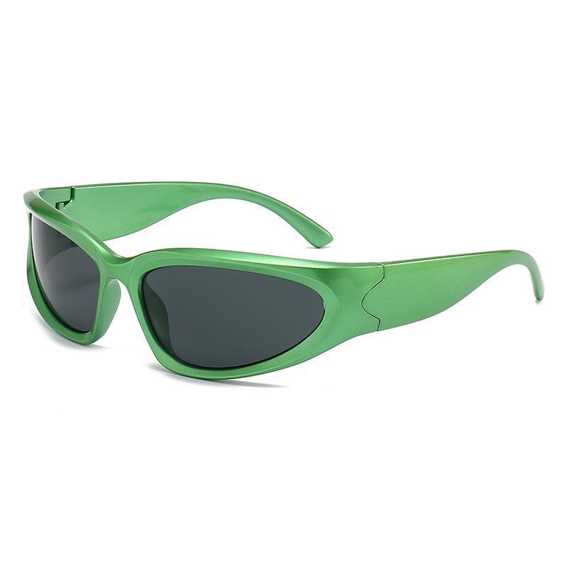 Men Sunglasses Polarized Glasses Driving Sports Outdoor Sport Fishing Eyewear - Purple/Black