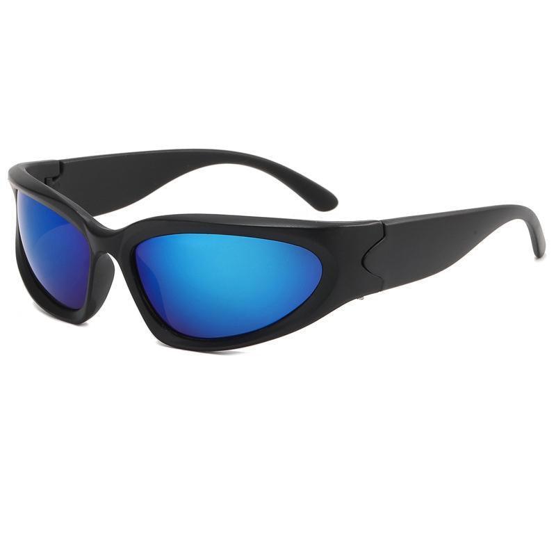 Men Sunglasses Polarized Glasses Driving Sports Outdoor Sport Fishing Eyewear - Yellow/Black
