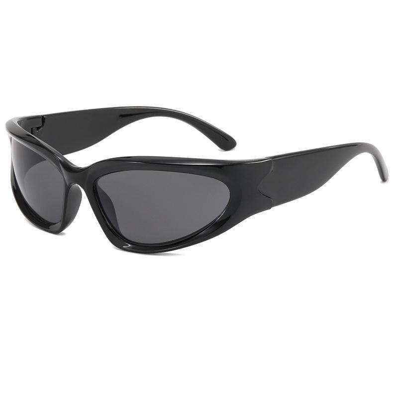 Men Sunglasses Polarized Glasses Driving Sports Outdoor Sport Fishing Eyewear - Black/Dark Blue