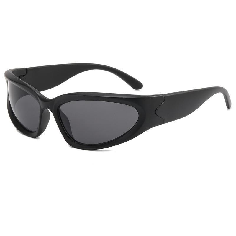 Men Sunglasses Polarized Glasses Driving Sports Outdoor Sport Fishing Eyewear - Black/Sliver