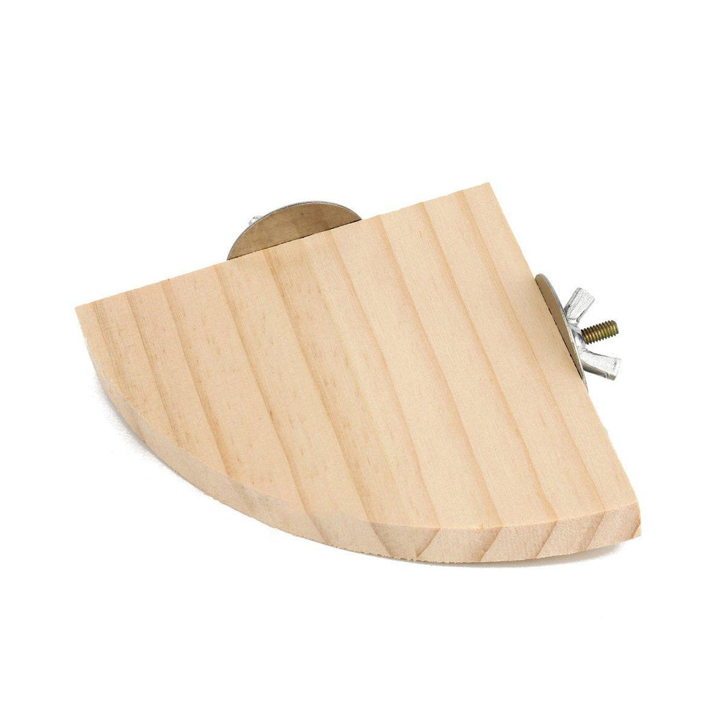 Hamster Parrot Play Stand Jump Platform Squirrel Cage Accessories Gear Pet Toy - A2111 (15*7.5*1.5cm)