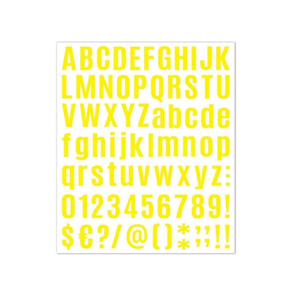 10pcs Letter Stickers Colorful DIY Scrapbooking Water Bottle Greeting Cards - Dark Blue