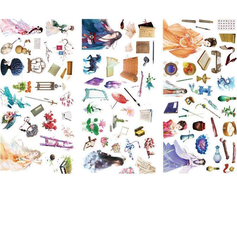 15-Style Creative Student Graffiti Sticker Set Small Fresh Sticker - A-Alchemist's ar tifact
