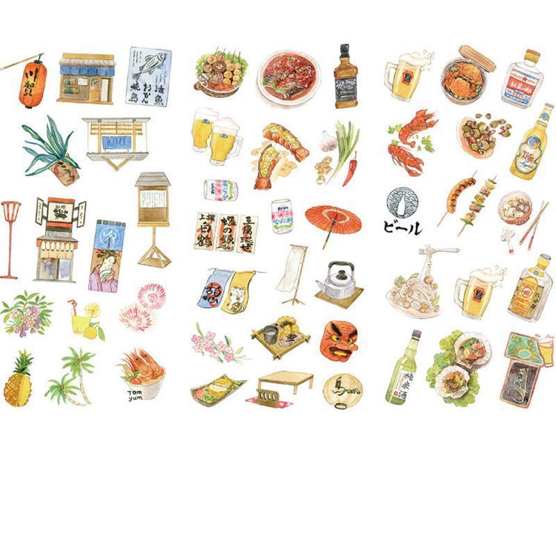 15-Style Creative Student Graffiti Sticker Set Small Fresh Sticker - K-Dogs
