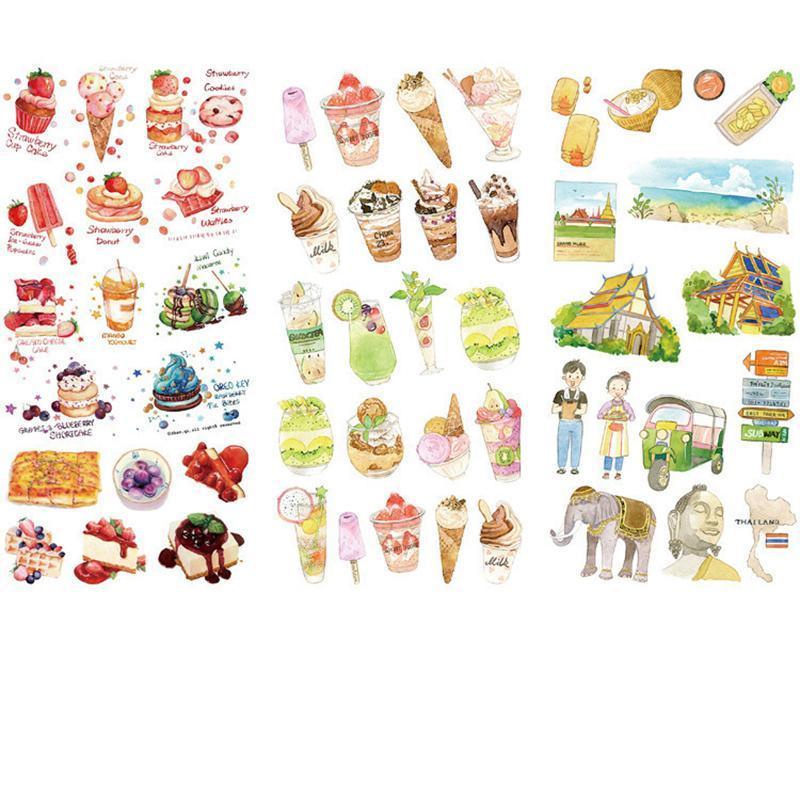 15-Style Creative Student Graffiti Sticker Set Small Fresh Sticker - J-Fashion Clothing