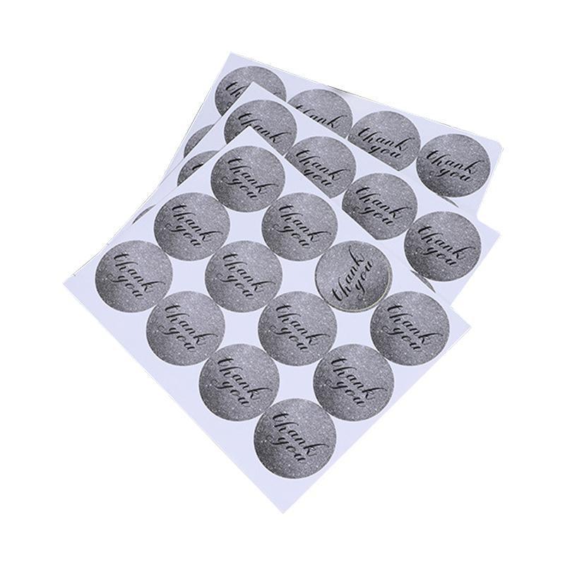 UP TO 80PCS Stickers Labels Thank You Stickers Gift Wrapping Craft Scrapbook DIY - 9*5PCS Style 8