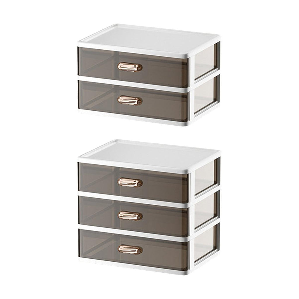2/3 Tier Organizer Storage Shelf Multi Functional Cosmetic Bathroom Organizer Rack - Two-Layer