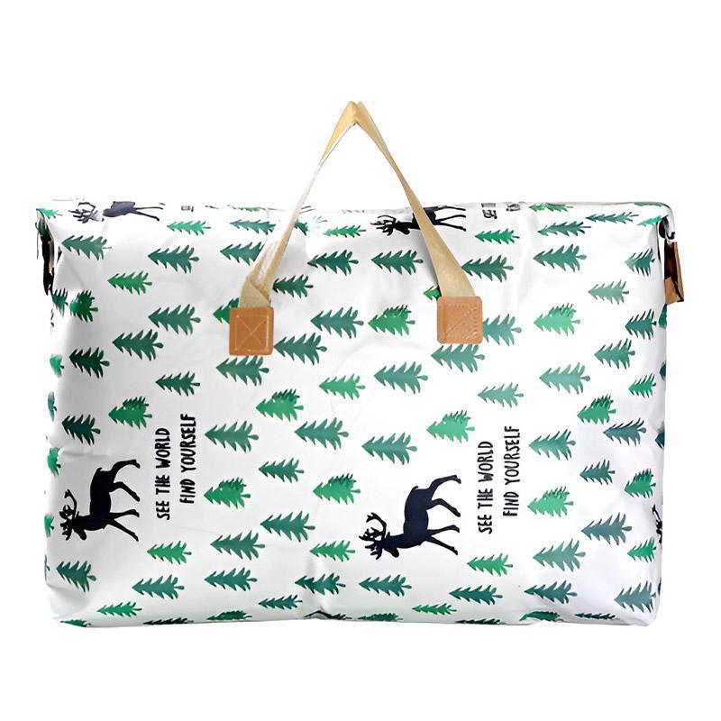 Multipurpose Quilt Storage Bags Waterproof Coated Fabric 4 Sizes Available - Cow 80*27*56cm