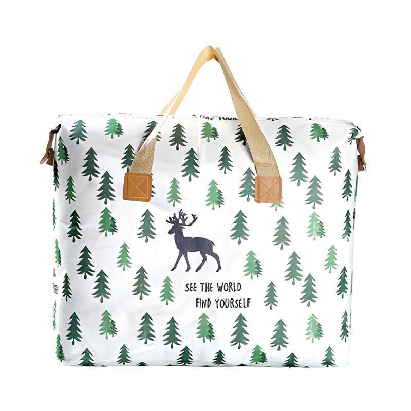 Multipurpose Quilt Storage Bags Waterproof Coated Fabric 4 Sizes Available - Cow 74*22*52cm