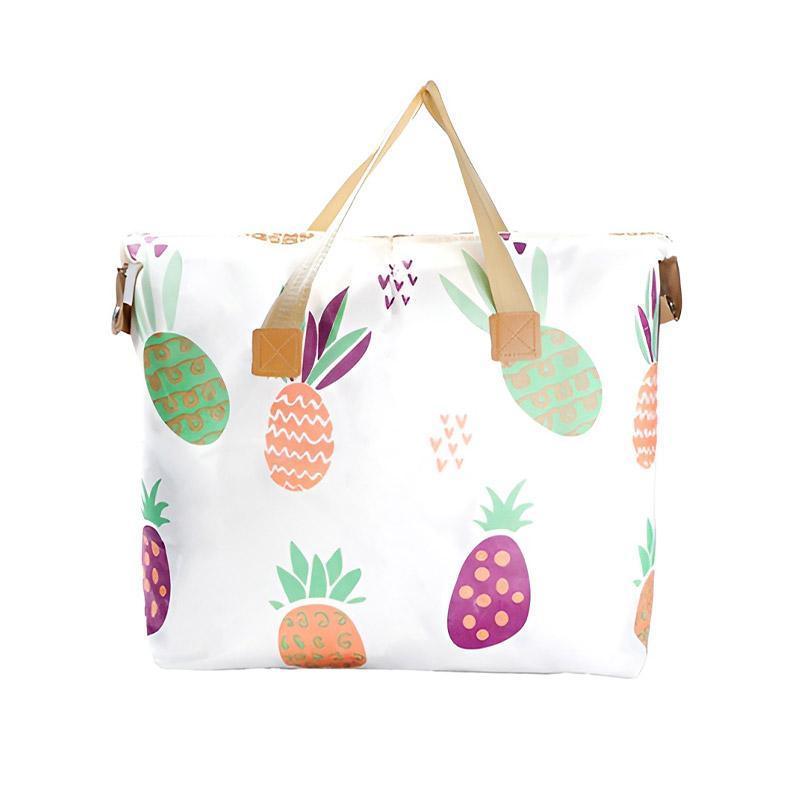 Multipurpose Quilt Storage Bags Waterproof Coated Fabric 4 Sizes Available - Pineapple 80*27*56cm