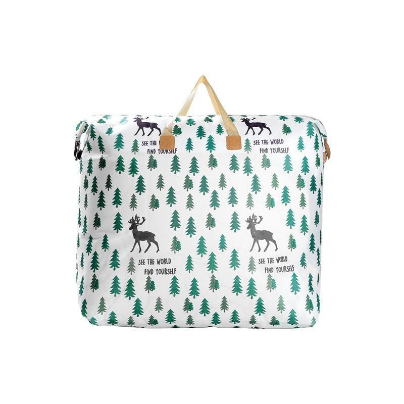 Multipurpose Quilt Storage Bags Waterproof Coated Fabric 4 Sizes Available - Pineapple 74*22*52cm