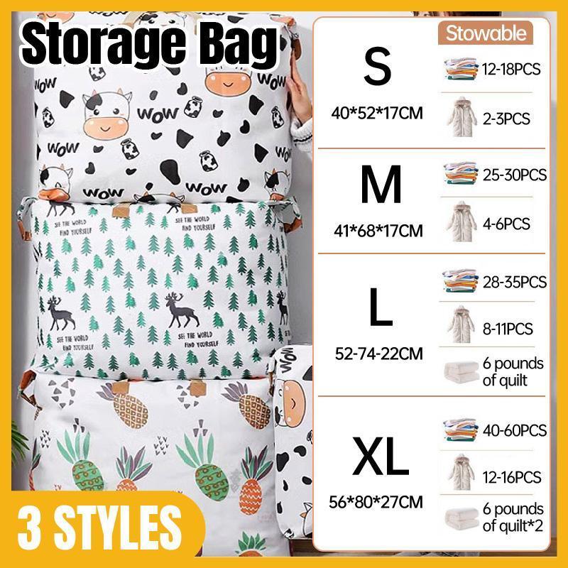 Multipurpose Quilt Storage Bags Waterproof Coated Fabric 4 Sizes Available - Tree 80*27*56cm