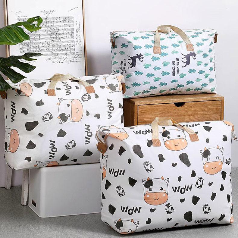 Multipurpose Quilt Storage Bags Waterproof Coated Fabric 4 Sizes Available - Tree 52*17*40cm