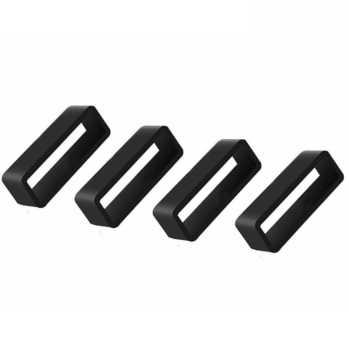 4/8pcs Watch Silicone Gel Ring Bracelet Rubber Bands for Men Women Fashion - 18mm-4pcs