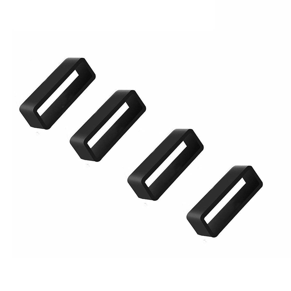 4/8pcs Watch Silicone Gel Ring Bracelet Rubber Bands for Men Women Fashion - 18mm-8pcs