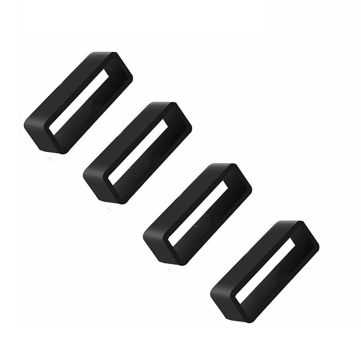 4/8pcs Watch Silicone Gel Ring Bracelet Rubber Bands for Men Women Fashion - 18mm-8pcs