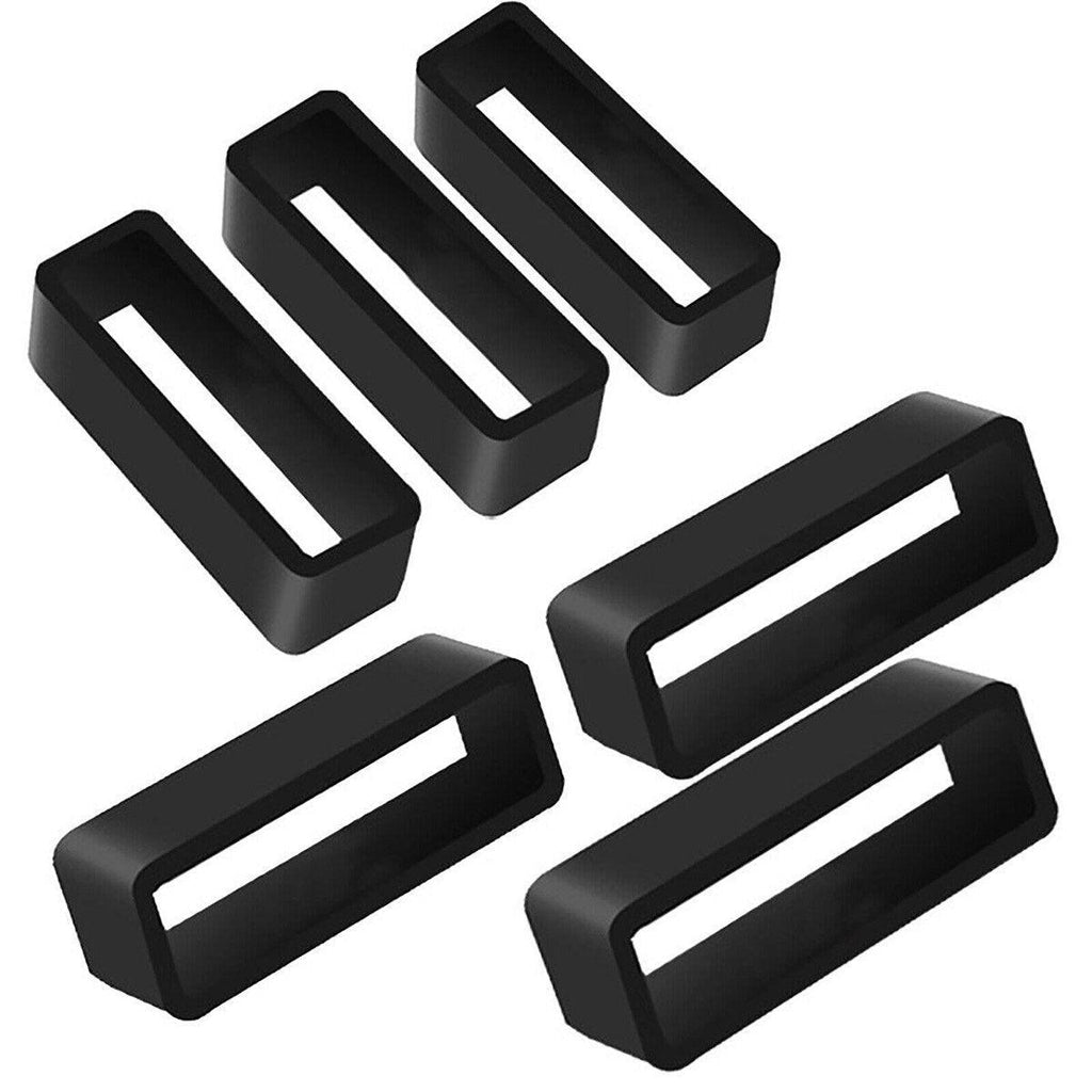 4/8pcs Watch Silicone Gel Ring Bracelet Rubber Bands for Men Women Fashion - 20mm-4pcs