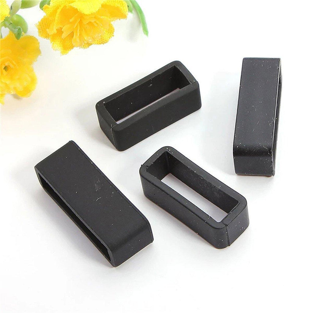 4/8pcs Watch Silicone Gel Ring Bracelet Rubber Bands for Men Women Fashion - 22mm-8pcs