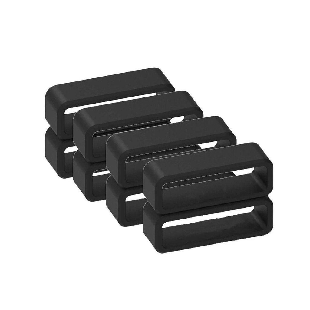 4/8pcs Watch Silicone Gel Ring Bracelet Rubber Bands for Men Women Fashion - 24mm-4pcs
