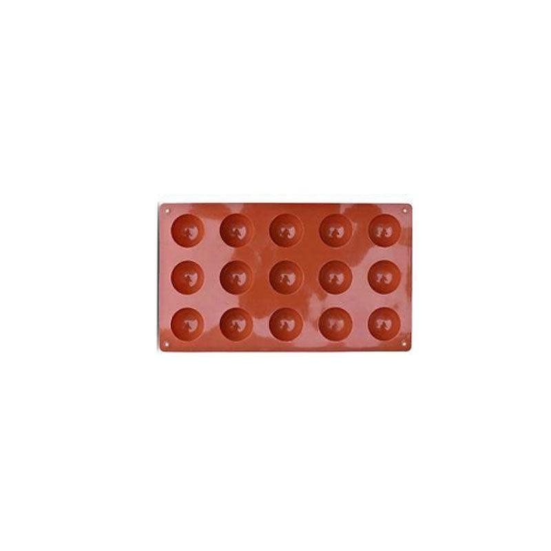 Soap Mold Cake Mould Kitchen Accessories Kitchenware Silicone Gel Baking Tools - 6 semicircle