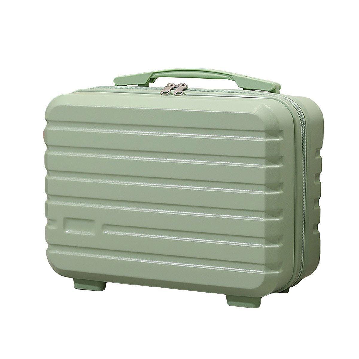Portable 14 Inch Suitcase Mini Small Travel Storage Hand Gift Box - Green