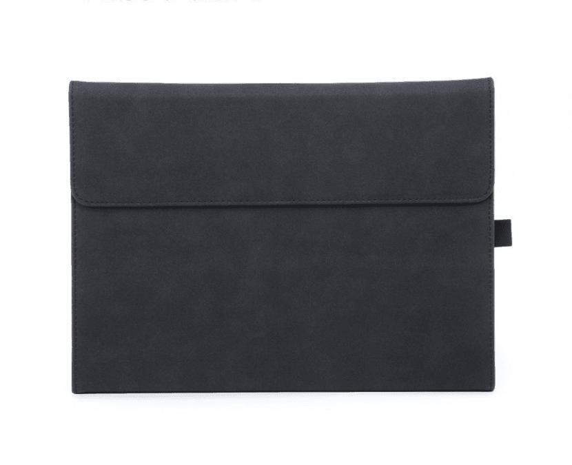 Premium Leather Case Cover Protector For Microsoft Surface Pro 8 - Light Grey