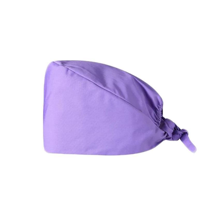 100% Cotton Unisex Surgical Scrub Cap for Doctors & Nurses - Blue