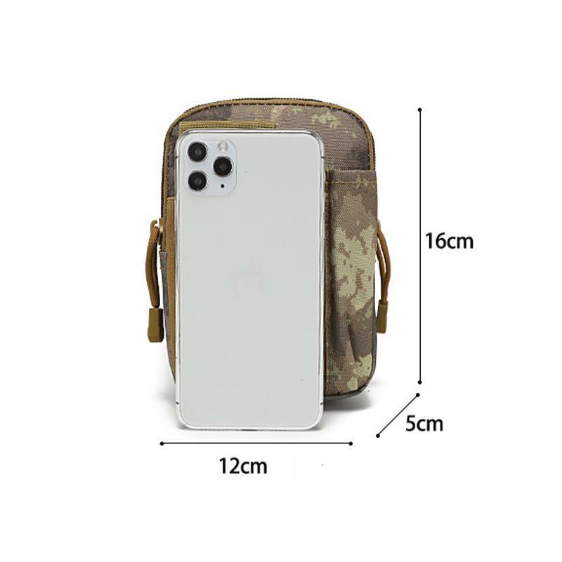 Tactical Waist Bag Utility Military Wallet Pack Belt Molle Multi Purpose Pouch - ACU