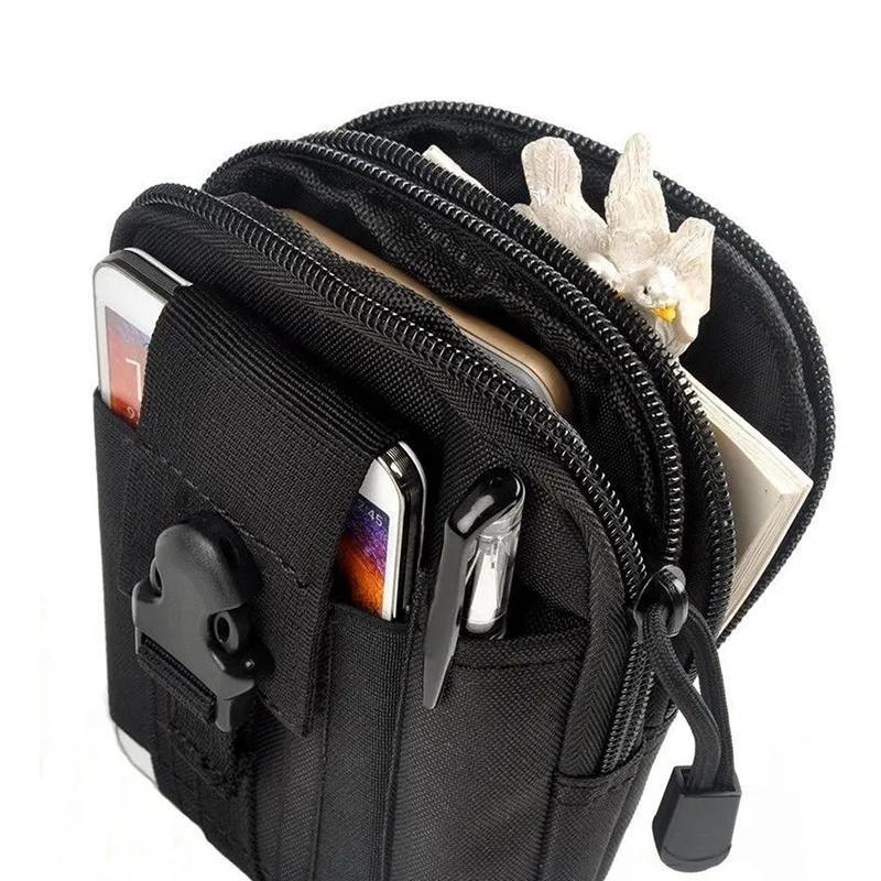 Tactical Waist Bag Utility Military Wallet Pack Belt Molle Multi Purpose Pouch - CP