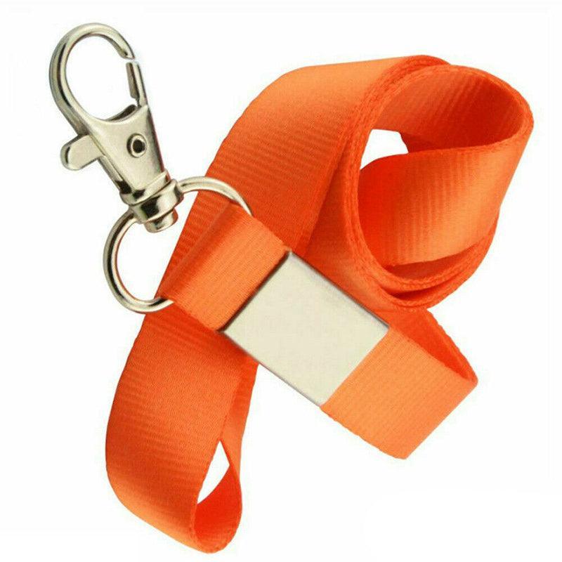 Neck Strap with Clip for ID Badge Name Tag Card Holder Lanyard - Light Green