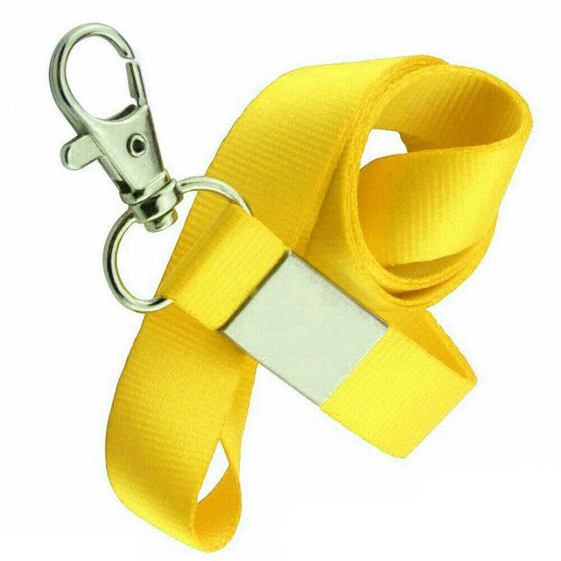 Neck Strap with Clip for ID Badge Name Tag Card Holder Lanyard - Light Green