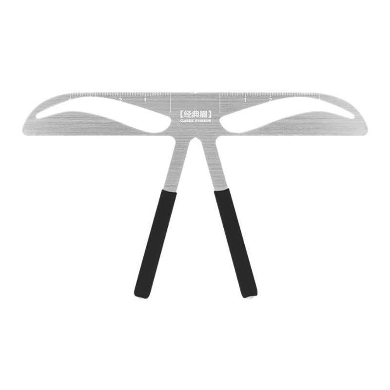 Brow Stencil Shaper Tattoo Eyebrow Kit Ruler 3D Balance Template Makeup Tool Au - #01 Akinami Eyebrow