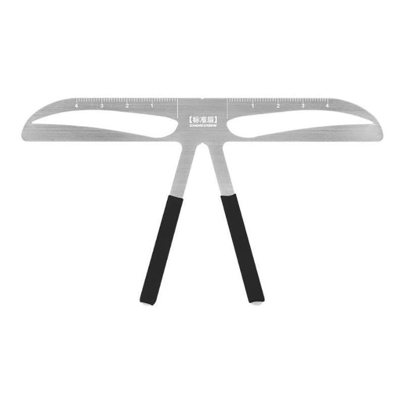 Brow Stencil Shaper Tattoo Eyebrow Kit Ruler 3D Balance Template Makeup Tool Au - #01 Akinami Eyebrow