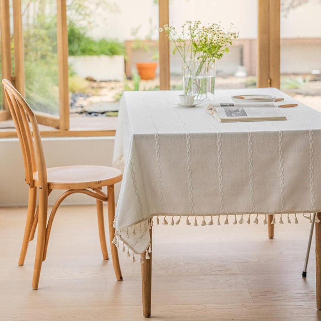 Rectangular Tablecloth Home Dining Table Cover Coffee Table Cloth Waterproof - 140x220cm