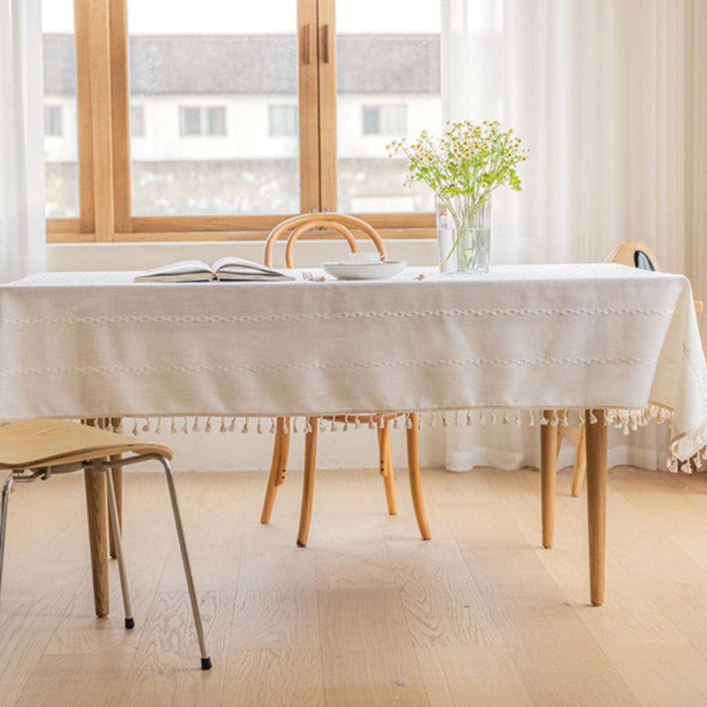 Rectangular Tablecloth Home Dining Table Cover Coffee Table Cloth Waterproof - 140x220cm