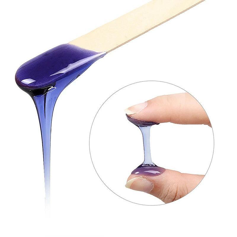 300G Hard Wax Bean No Strip No Pain Hot Film Body Waxing Hair Removal Depilatory - Tea Tree