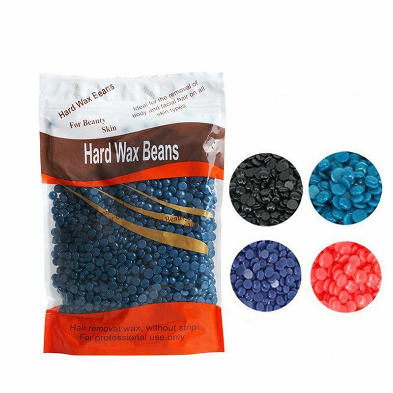 300G Hard Wax Bean No Strip No Pain Hot Film Body Waxing Hair Removal Depilatory - Tea Tree