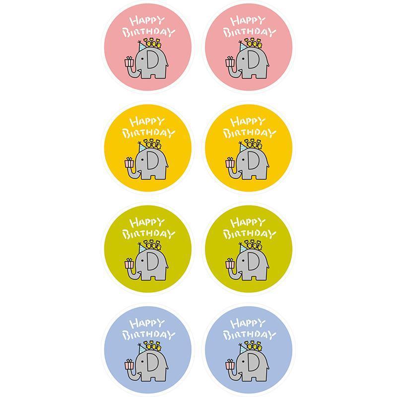 UP TO 80PCS Stickers Labels Thank You Stickers Gift Wrapping Craft Scrapbook DIY - 12*5PCS Style 6