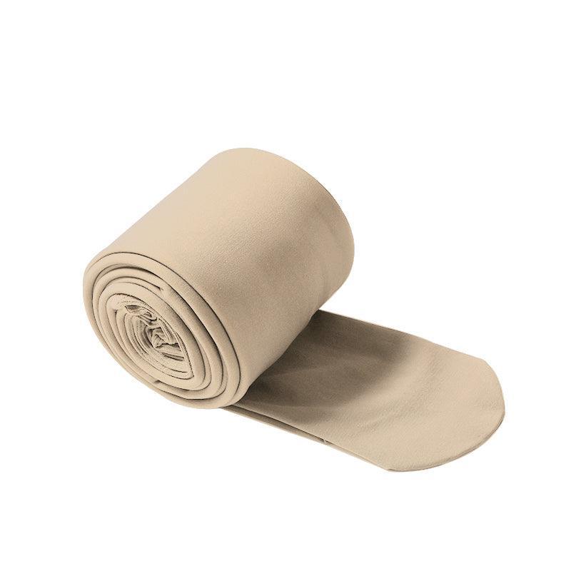 Womens Thermal Lined Translucent Pantyhose Winter Warm Fleece Tights Stockings - Nude-220g