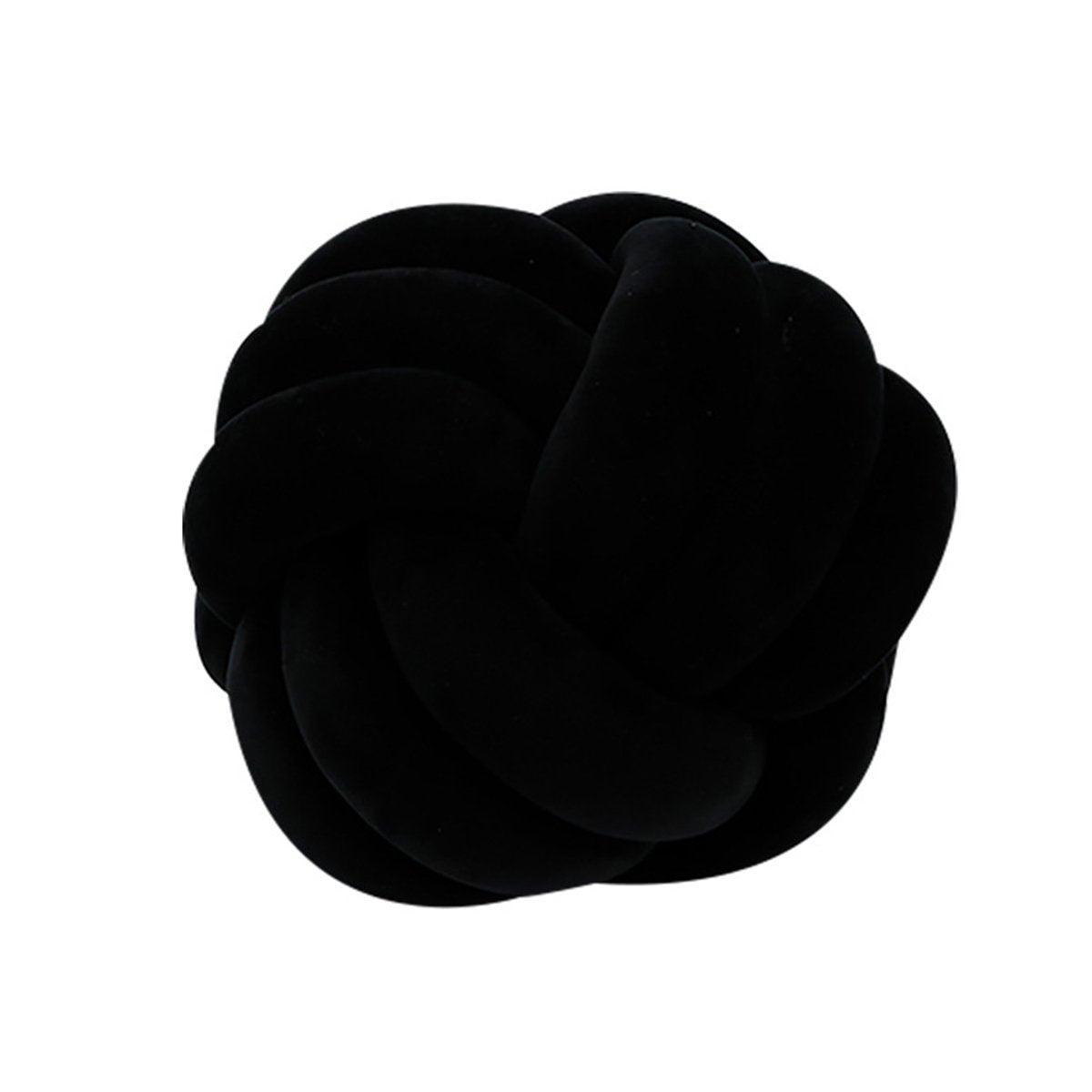 Three-Strand Braided Round Pillow Sofa Cushion Decorative Pillow for Living Room - Curcuma