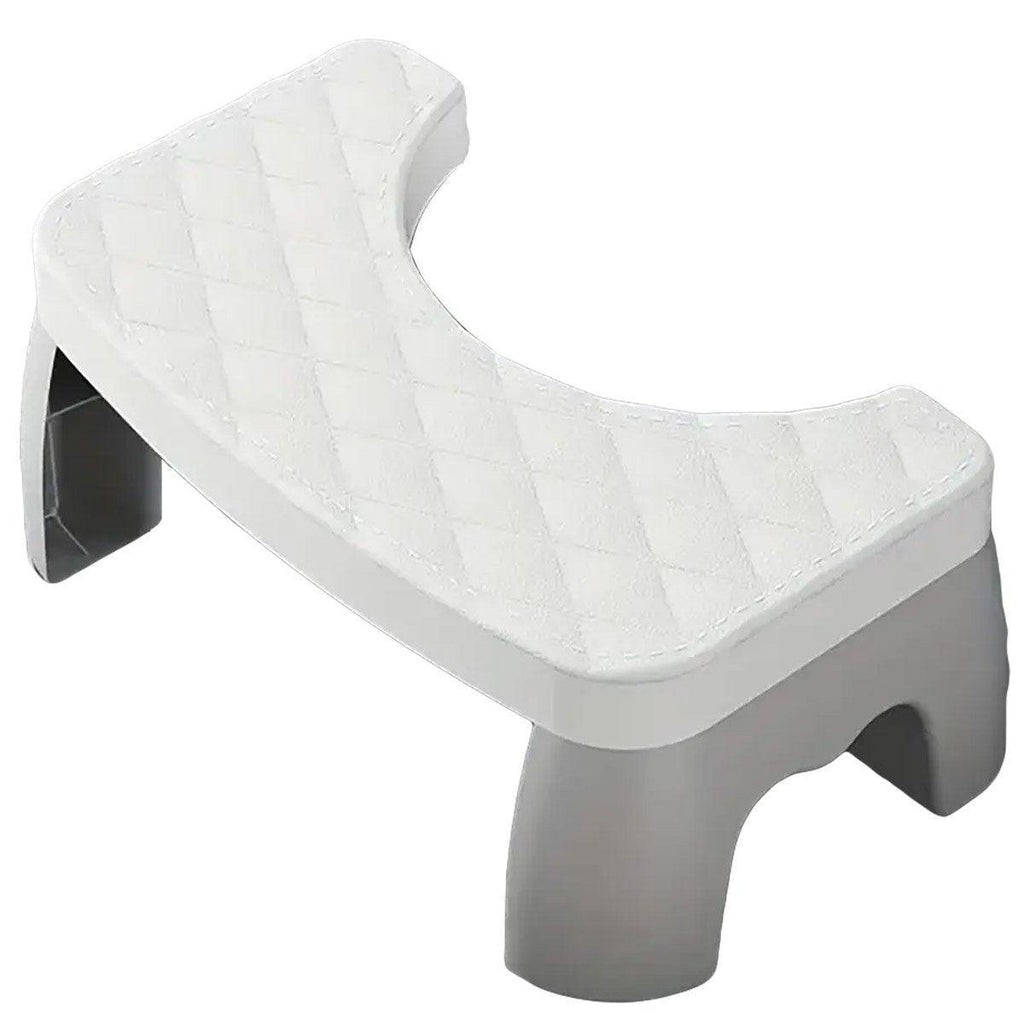Toilet Stool Anti-Slip Bathroom Footstool for Home Use with Stable Support Design - Blue