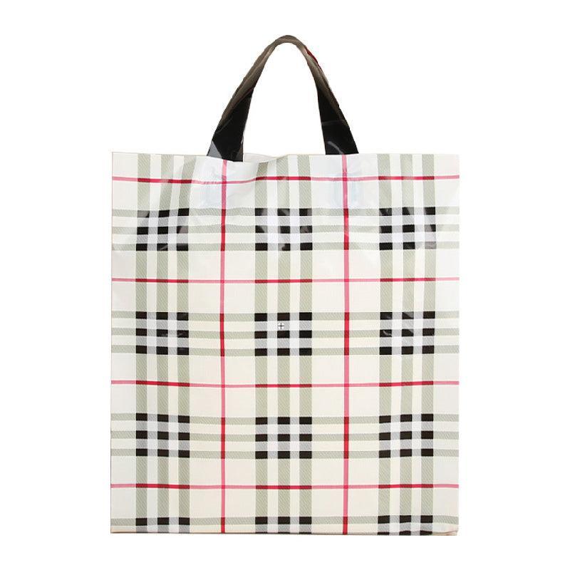 50x Reusable Plastic Tote Bag Eco Friendly Shopping Bags Durable Large Capacity - Toucan 47*40*8cm