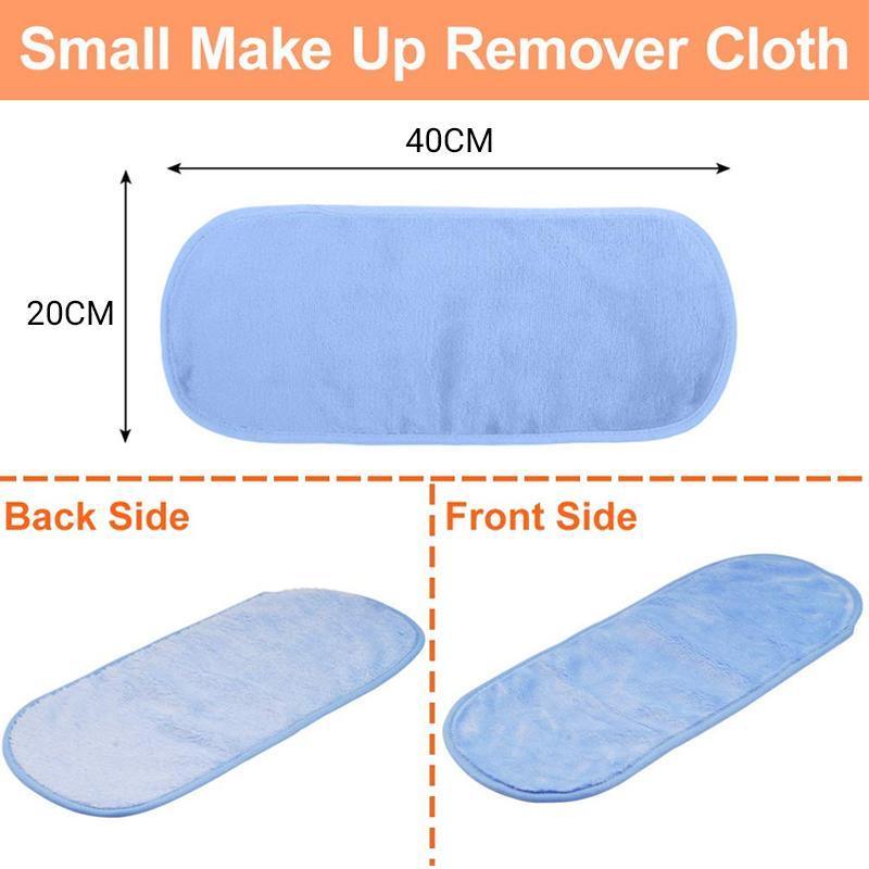 Microfibre Makeup Remover Towel Soft Face Cleaning Cloth Reusable Eraser 40x20cm - Light Purple