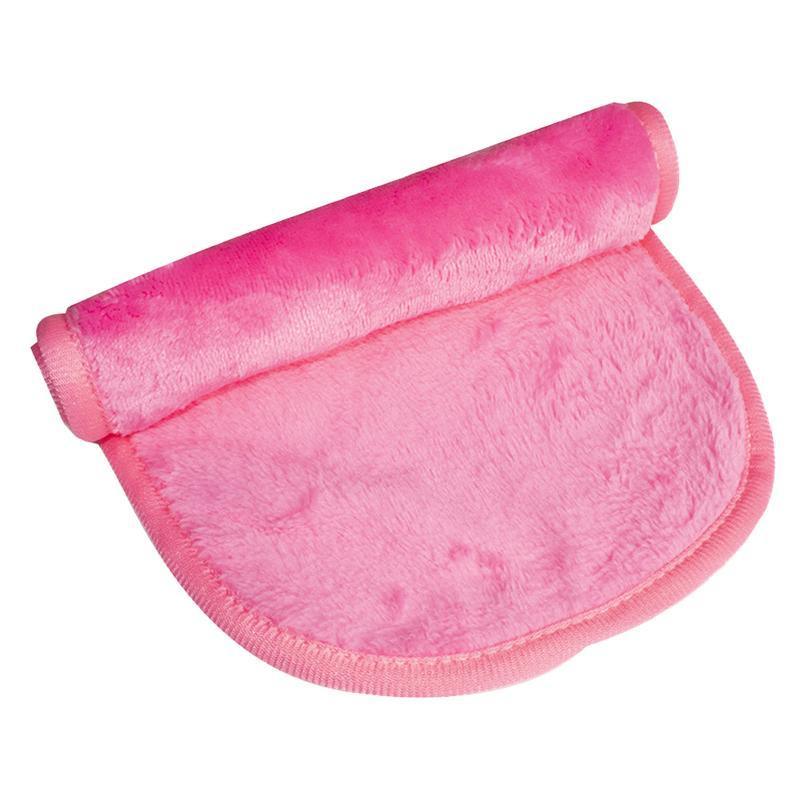 Microfibre Makeup Remover Towel Soft Face Cleaning Cloth Reusable Eraser 40x20cm - Pink